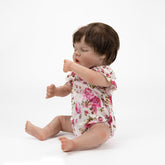 Rose & Theo - 18" Lifelike Reborn Baby Dolls with Silicone Like Vinyl Body and Accessories